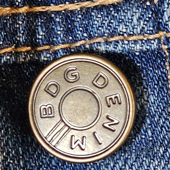 BDG Southwestern Womens Faded Denim Jean Jacket Size Medium - Picture 10 of 16